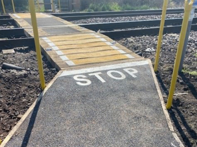 Sheriffs Ride Pedestrian Crossing